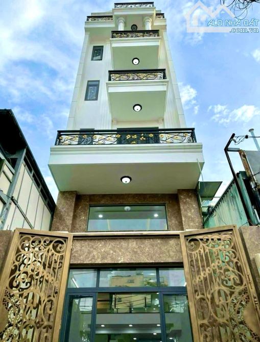 NHÀ CỰC ĐẸP, TÂN BÌNH, MẶT TIỀN ĐƯỜNG LỚN, KN PHAN HUY ÍCH. 102m2, 6 TẦNG, 18 Tỷ.