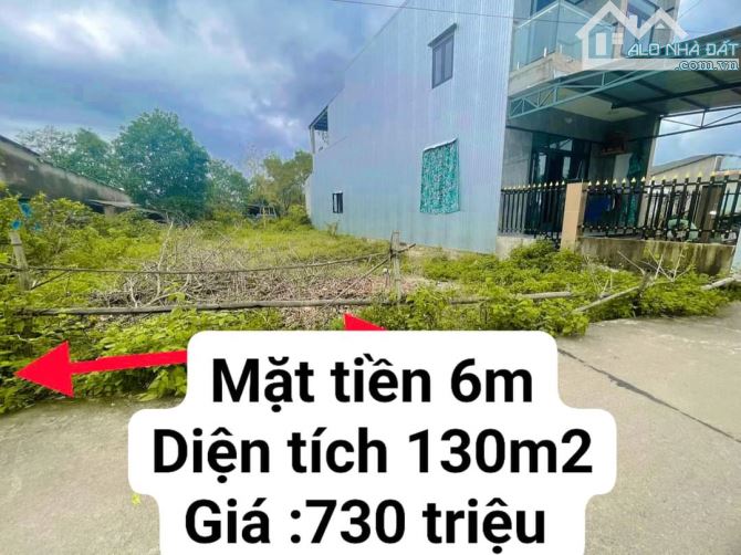 Ven hòa khương đà nẵng diện tích 130m2 mặt tiền kính Doanh 6m giá 730 triệu