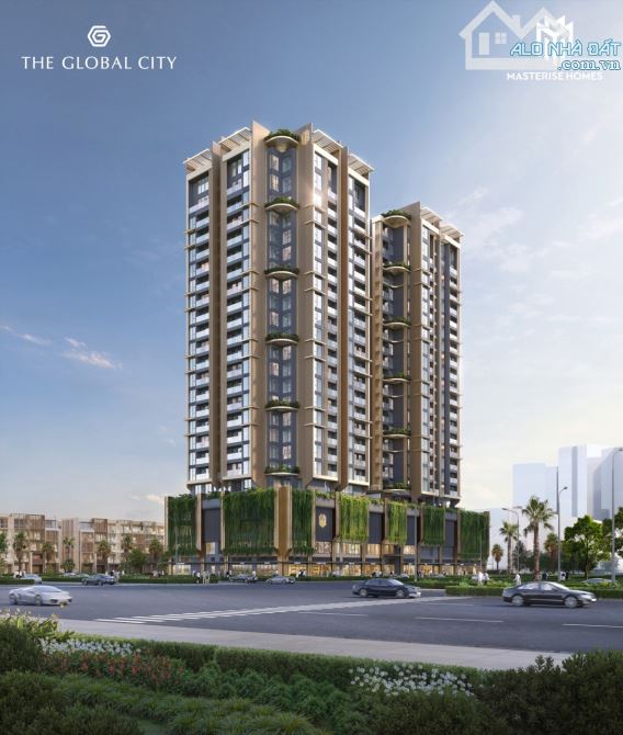 Bán căn hộ The Global City, trung tâm mới HCM, 1-4PN, giá 100tr/m2, CK 16%