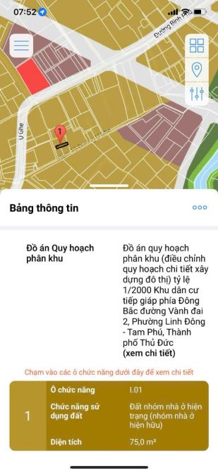 Cần tiền bán nhanh lô đất hiện hữu hẻm xe tải 1 / đường Ụ Ghé, Phường Tầm Phú,Thủ Đức - 1