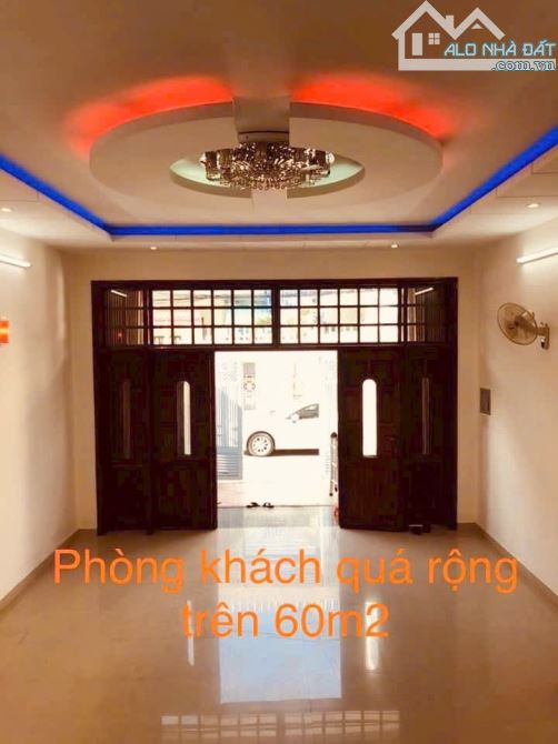 NHÀ HẺM Ô TÔ KHU BÀN CỜ ĐƯỜNG TRẦN THỊ TÍNH 107M2, NGANG 5.3M, 4PN, GIÁ CHỈ 7 TỶ 700 - 1