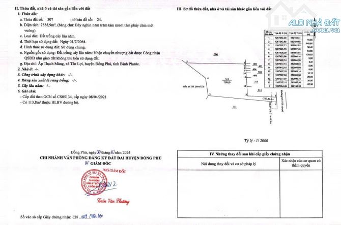 Bán 7.588m2 Mặt Tiền DT.753 Đồng Phú, Bình Phước - 1