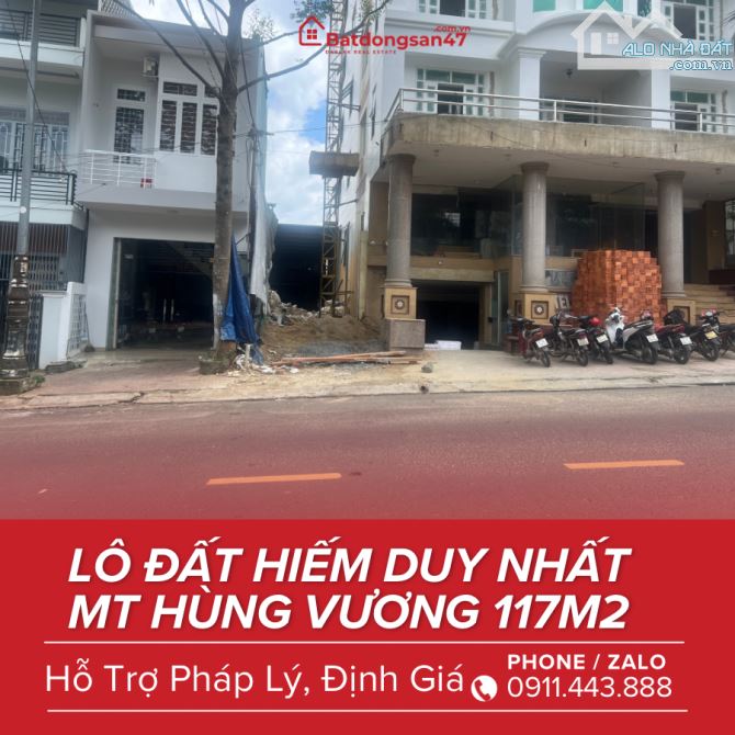 💥LÔ ĐẤT NGAY KHÁCH SẠN HOÀNG LONG ĐƯỜNG HÙNG VƯƠNG - 1