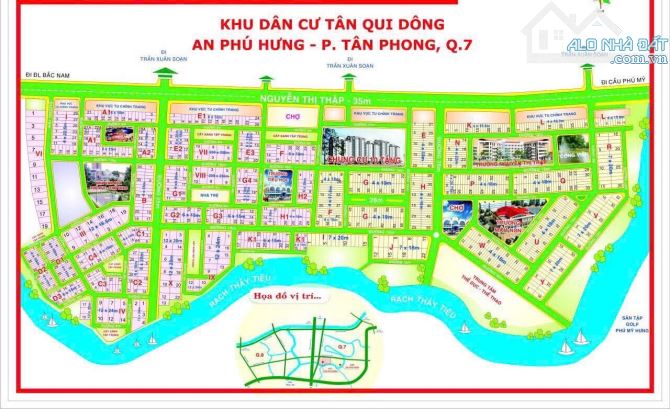 Nhà mặt tiền gần đường số 41. Tân quy đông quận 7. DT 4x18 . Trệt 3 lầu. 12,8 tỷ SHR - 1