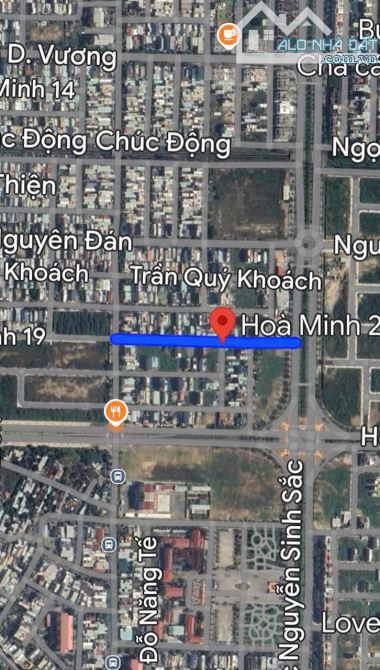 BÁN ĐẤT MT ĐƯỜNG HOÀ MINH 25-KHU B PHƯƠNG TRANG- HOÀ MINH-LIÊN CHIỂU - 1