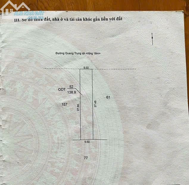 CHÍNH CHỦ BÁN NHÀ 2 TẦNG MẶT TIỀN 413 QUANG TRUNG, P.TÂN TIẾN, TP.BUÔN MÊ THUỘT,  ĐẮK LẮK - 1