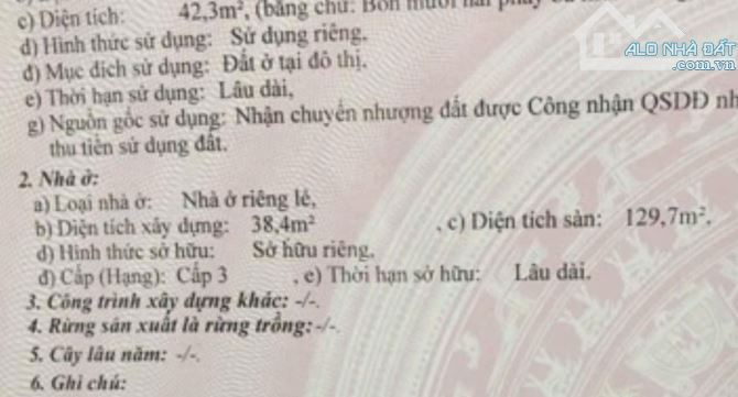 Bán nhà Tôn Thất Thuyết, 3 tầng, 50m ra mặt tiền đường, giá 6 tỷ (TL) - 2