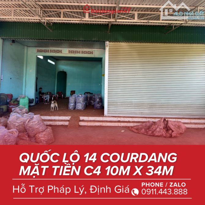 💥BÁN NHÀ MẶT TIỀN QUỐC LỘ 14, COURDANG - 3