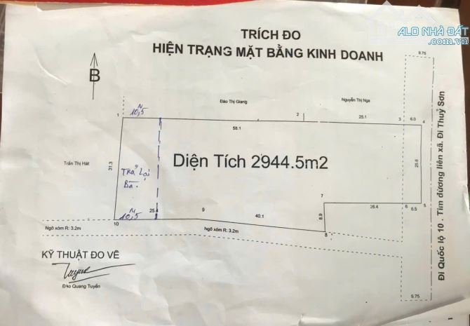 Siêu phẩm 2500m mặt đường Máng Nước - Tân Dương - 4