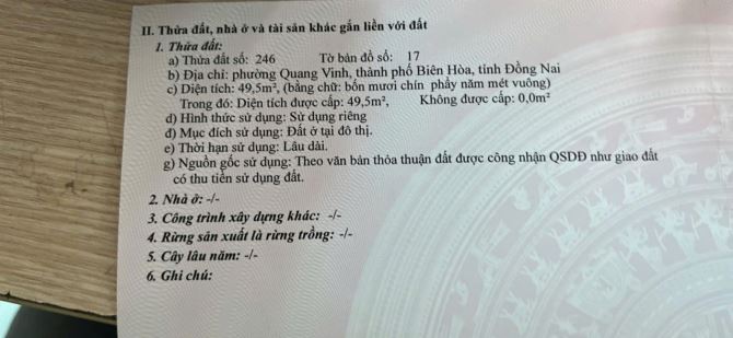 Bán đất mặt tiền đường Huỳnh Văn Lũy ngay trung tâm Biên Hòa sổ hồng riêng 50m2 giá 2,9 tỷ - 4