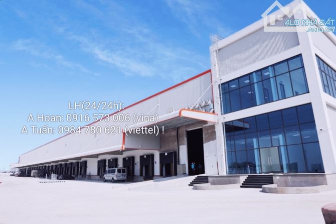 Cho thuê Kho - Xưởng. DT từ: 500m2, 1000m2, 1500m2, 2000m2,... đến 150.000m2 tại Yên Mỹ