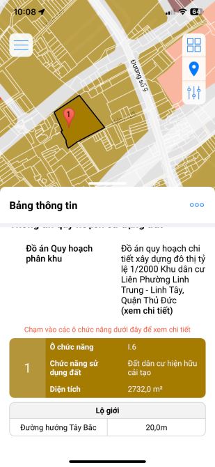 Đât đường 9-Phạm Văn Đồng, Linh Tây Thủ Đức  4.8tỷ/78m2 thổ cư.