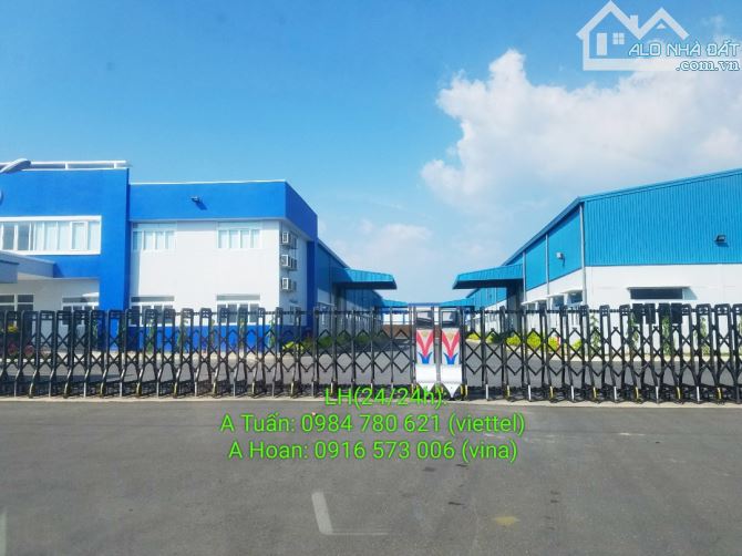 Cho thuê Kho - Xưởng. DT từ: 500m2, 1000m2, 1500m2, 2000m2,... đến 200.000m2 tại Văn Giang