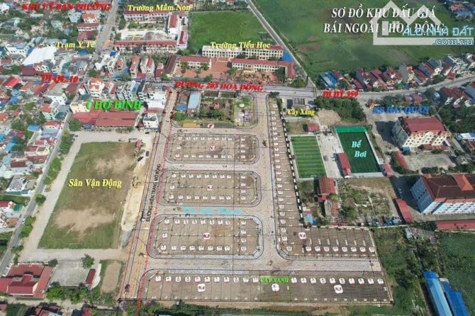 Đấu giá BÁI NGOÀI - HOA ĐỘNG - THUỶ NGUYÊN đủ vị trí giá từ 3.2x tỷ 78m2 - 1