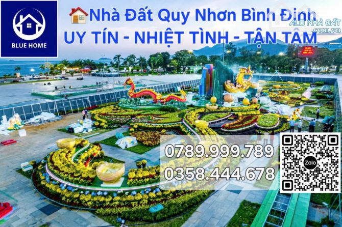 Nhà 2 Tầng Mặt Tiền Kinh Doanh sầm uất P. Lê Lợi cách Biển Quy Nhơn 250m 118m² Giá 10 Tỷxy - 1