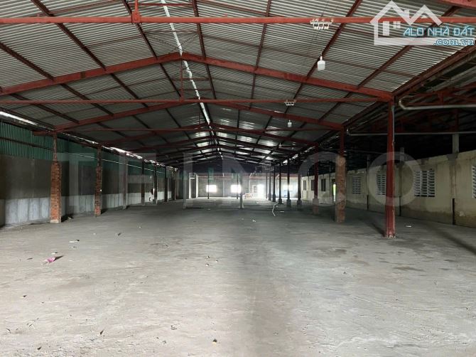 Kho xưởng 2.222m² có PCCC và trạm điện 3 pha, trong khu công nghiệp Trà Nóc, lộ Container - 4