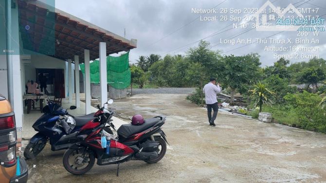 Nhà vuờn view kênh 461 thổ +1400m2 vườn Bình An_ Thủ Thừa 1,9 tỷ rẻ ngộp - 8