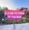 6 Lô đất Vũ Chính TP Thái Bình đối điện KĐT Kiến Giang đầy tiềm năng phù hợp đầu tư hoặc đ