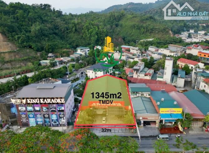 Phố Mới, Lào Cai 1800m² đất TMDV , mặt tiền 32m