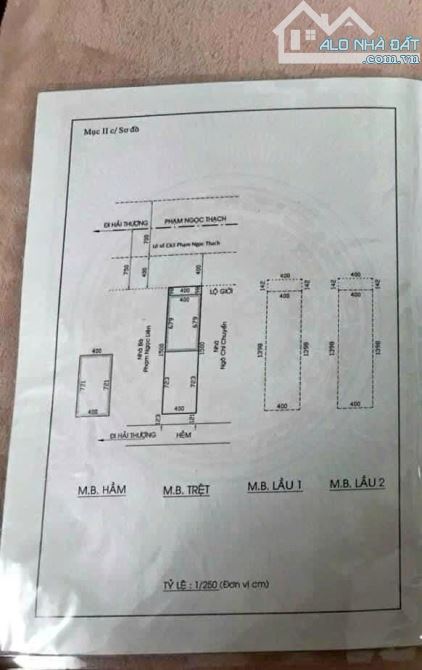 BÁN NHÀ MẶT TIỀN ĐƯỜNG PHẠM NGỌC THẠCH PHƯỜNG 6 TP.ĐÀ LẠT - 1