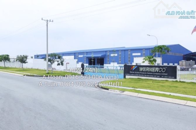 Cho thuê Kho - Xưởng. DT từ: 500m2, 1000m2, 1500m2, 2000m2,... đến 100.000m2 tại Kim Động - 1