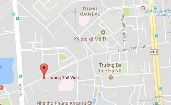 Bán đất phố Lương Thế Vinh(HN),72m2, 3 thoáng, ôtô đậu trước nhà,15m ra phố lớn, 15 tỷ hơn - 1