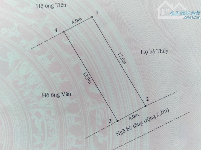 Bán lô đất Trung Nghĩa giá hơn 600tr - 3