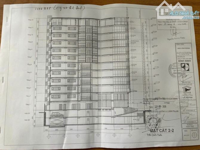 Bán tòa nhà 5300m2 tốt nhất thị trường chỉ 185 tỷ. MT ngang khủng 45m, KC 2 hầm 12 tầng - 4