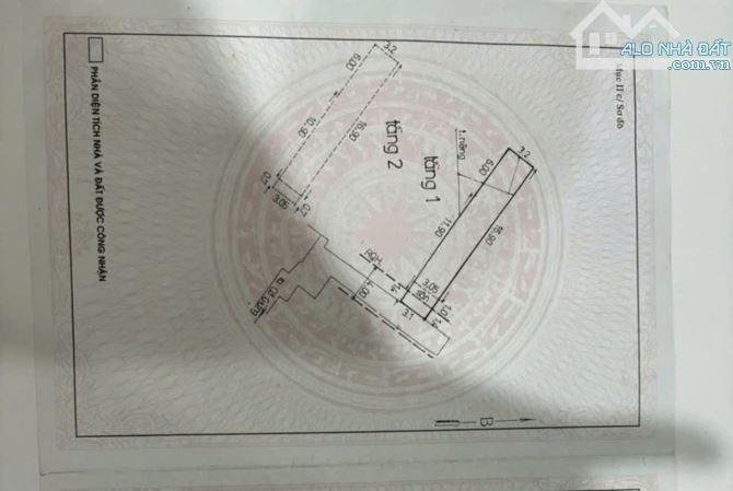 Nhà trệt lầu đúc. DT:3,2x17m=5,2tỷ. Cô Giang P.2 PN. - 6