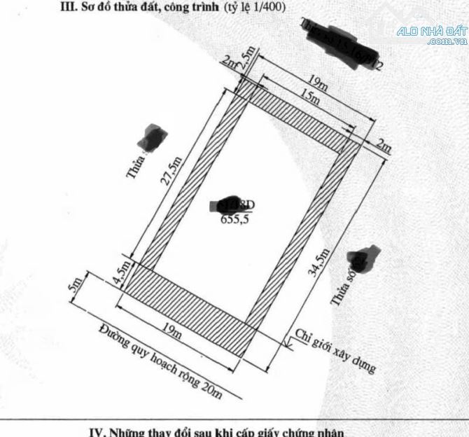 Lô Duy Nhất 655m2 Đường 30m Lô 18 LÊ HỒNG PHONG * Đinh Trịnh HPH