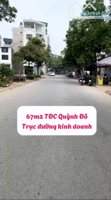 BÁN 67M2 ĐẤT LÔ GÓC TÁI ĐỊNH CƯ QUỲNH ĐÔ - THANH TRÌ - HÀ NỘI