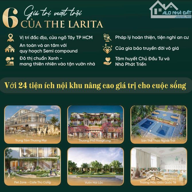 Bán nhà phố dự án The Larita – Tây Sài Gòn. - 1