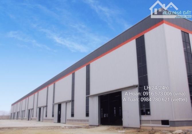 Cho thuê Kho - Xưởng. DT từ: 500m2, 1000m2, 1500m2, 2000m2,...đến 250.000m2 tại Khoái Châu