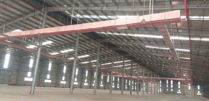 Cho thuê kho xưởng khu Phố Nối A, Huyện Văn Lâm, Hưng Yên. DT 2600 m 2