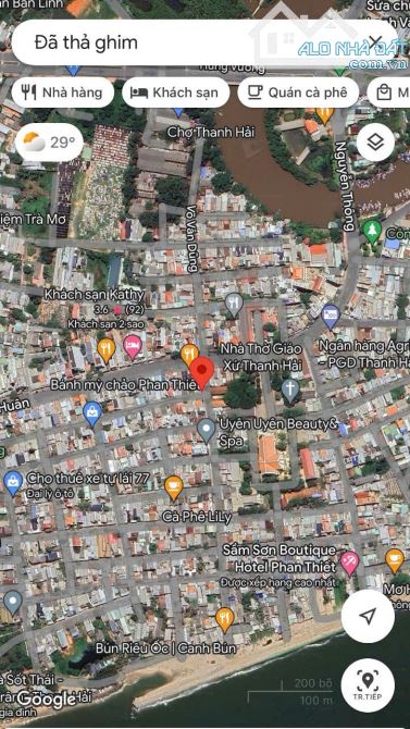 BÁN lô góc mặt tiền Võ Văn Dũng,  Phan Thiết. 130m2 fill TC giá 4 tỷ,