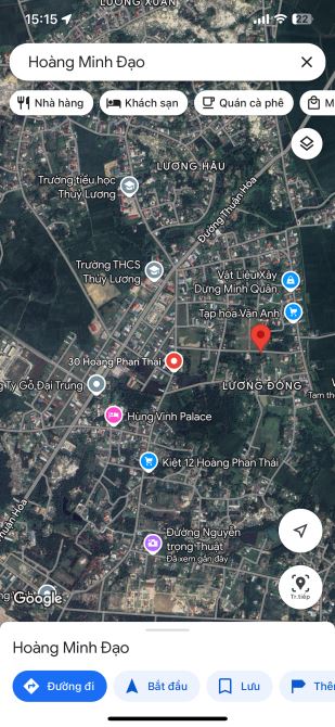 🕋🕋 Đất 160m2 ngang 8m KQH tổ 4 Thuỷ Lương, Huế giá đầu tư - 2