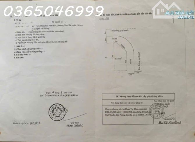 Bán 58m lô góc TĐC Đằng Hải- Nam Hải, Hải An - 2