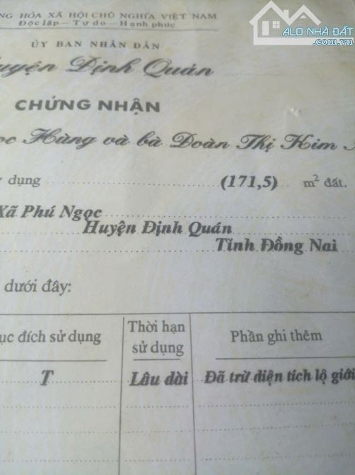 bán lô đất ở tại nông thôn có mặt tiền quốc lộ 20 thích hợp mở tiệm mua bán,308m2 chỉ 1,8t - 3