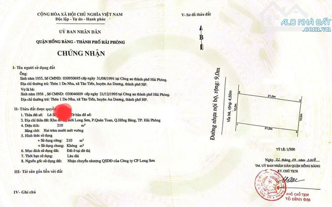 210m2 ngang 10 tại khu đô thị long sơn Quán toan . Vị trí đắc địa kinh doanh buôn bán sầm - 4