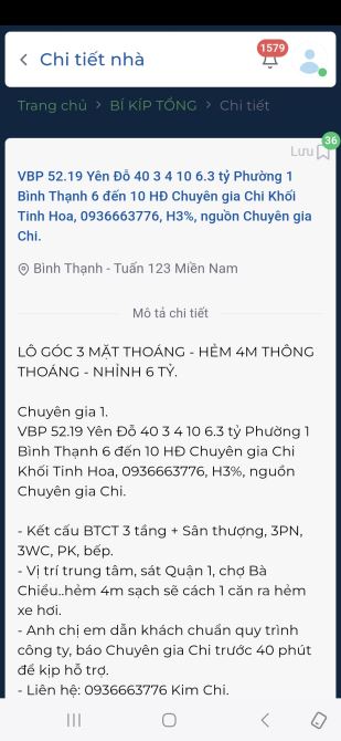 NHỈNH 3 TỶ NHÀ ĐẸP 3 TẦNG - NGUYỄN VĂN NGHI GÒ VẤP - H3G SÁT MẶT TIỀN - 7