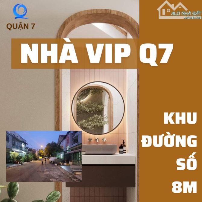 Nhà 8x20 khu cao cấp Quận 7. Giá 20 tỷ. Rẻ, đẹp ,chất lượng. - 1