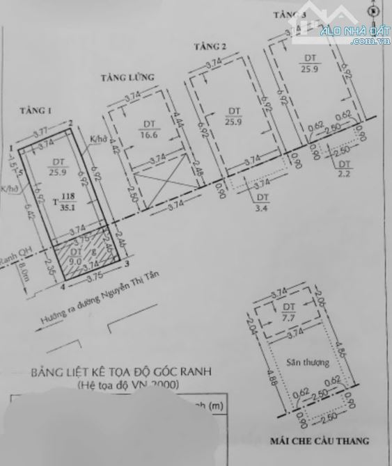 NHÀ BÁN HẺM XE HƠI,GẦN CHỢ,1 ĐỜI CHỦ ,NHĨNH 7 TỶ - 1