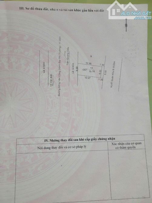 Bán Nhà trệt mặt tiền đường Đồng Văn Cống ,An Thới , Bình Thủy ,Cần Thơ. Cách Võ Văn Kiệt - 1