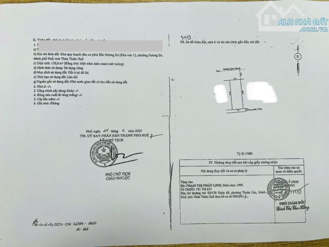 BÁN ĐẤT TẶNG NHÀ 2 TẦNG KINH DOANH VIEW KÊNH HƯƠNG SƠ - 2