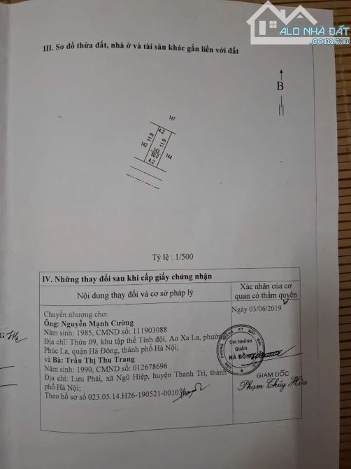 BÁN GẤP 50M ĐẤT KHU DV XA LA HÀ ĐÔNG -PHÂN LÔ V-HÈ 3M ÔTÔ TRÁNH KINH DOANH 13.7 TỶ - 3