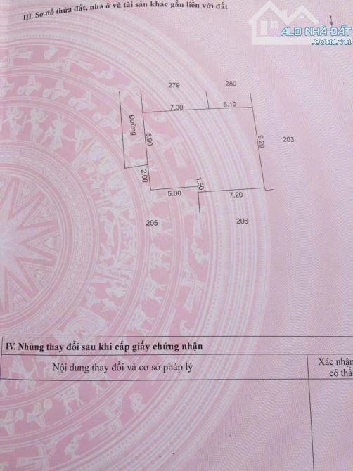 Cần bán lô tại trương kênh cầu - Đồng Than - Yên Mỹ - Hưng Yên . 106 m .có sẵn nhà cấp 4 - 3