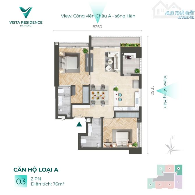 Ra mắt căn hộ cao cấp mặt tiến đường Xô Viết Nghệ Tĩnh đối diện trường Đại Học KiếnTrúc - 7