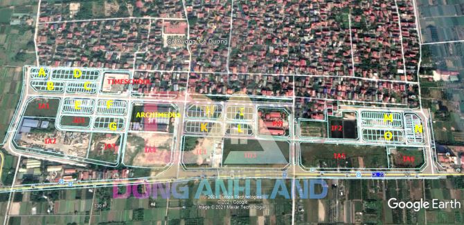Bán đất biệt thự Cổ Dương Tiên Dương Đông Anh- Gần UBND xã mới- trường liên cấp ARCHIMEDES - 9
