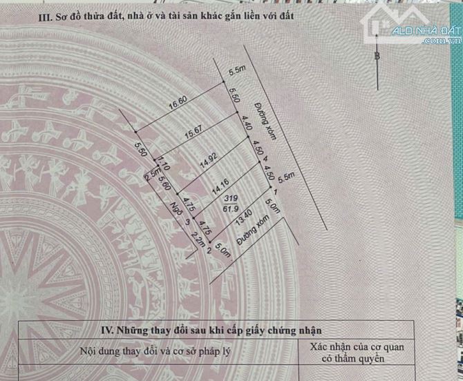 Lô góc 61,9m sát cầu Zét Tốt Động, Chỉ nhỉnh 2,x tỉ