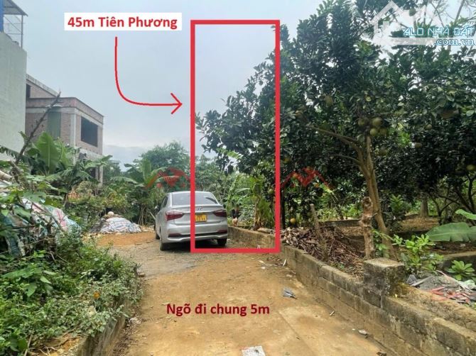 SIÊU PHẨM ĐẦU TƯ GIÁ CHỈ 1TY8 ĐÂT TẠI TIÊN PHƯƠNG-CHƯƠNG MỸ D/T:45M